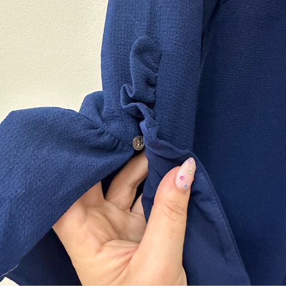 Club Monaco Blue Semi Formal Cocktail Dress - Picture 8 of 9